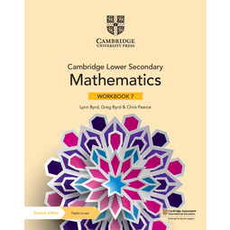 NEW Cambridge Lower Secondary Mathematics Workbook 7 with Digital Access (1 Year)